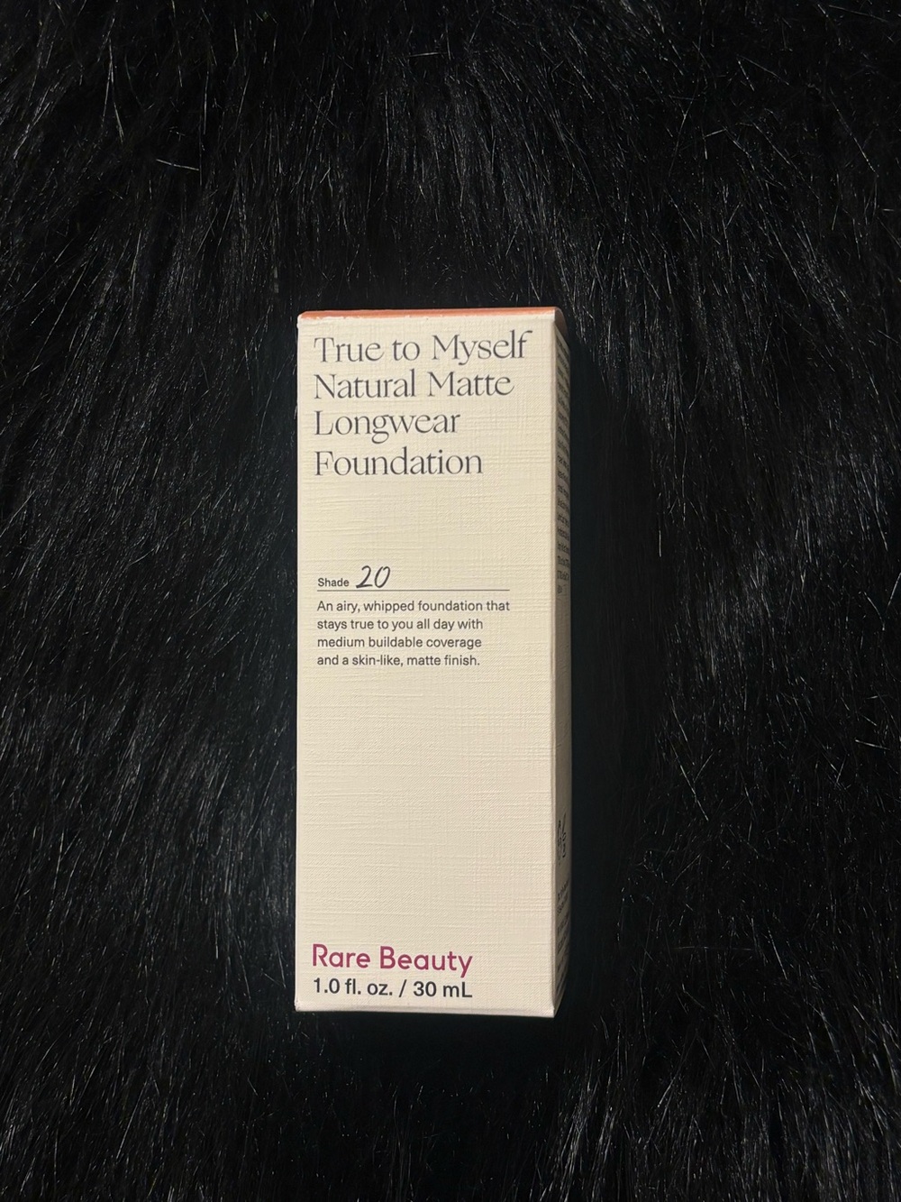 *NEW* True to Myself Natural Matte Longwear Foundation- Shade 20